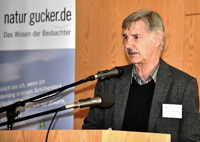 Der Hauptreferent Prof. Dr. Reichholf: Naturbeobachten - So wichtig und zu stark behindert, (c) Hans Schwarting